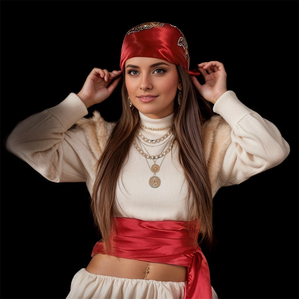 Pirate Costume Accessory Set 5 - مراجعة Women'S Essential Accessories وسعره