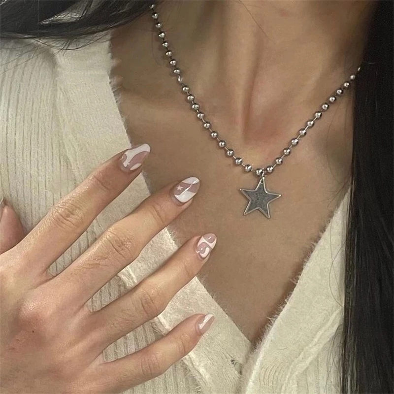 Kpop Cool Punk Vintage Star Pe - مراجعة Women'S Accessories In The 90S وسعره