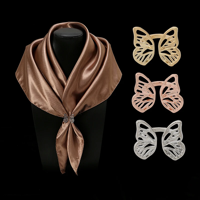 Fashion Metal Scarf Buckle But - مراجعة Women'S Accessories Rings وسعره