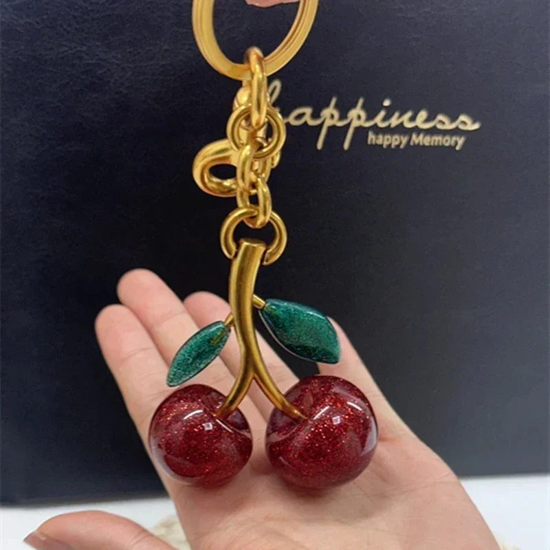 Fashion Cherry Keychain Summer - مراجعة Women'S Accessories Coach وسعره