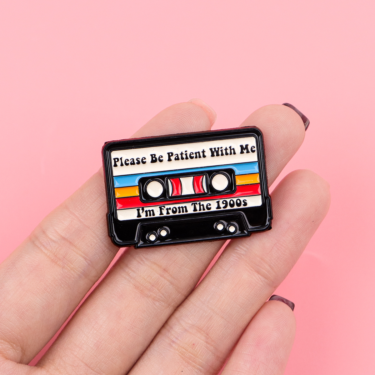 “Good Girl” Quotes Enamel Pin  - مراجعة Women Accessories Quotes وسعره
