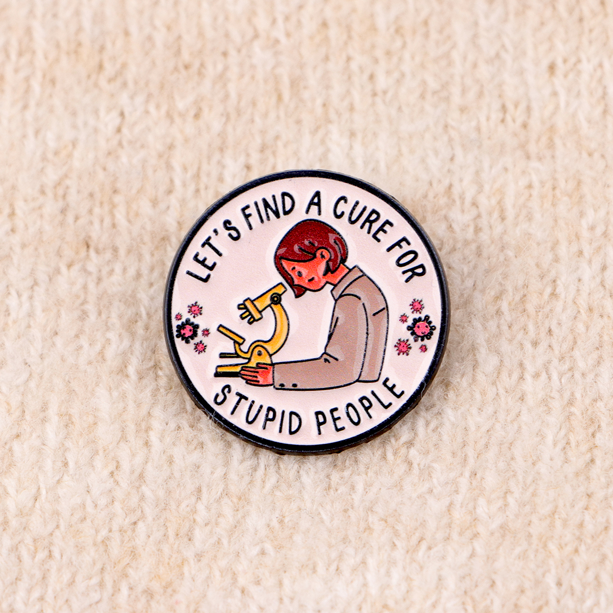 “Good Girl” Quotes Enamel Pin  - مراجعة Women Accessories Quotes وسعره