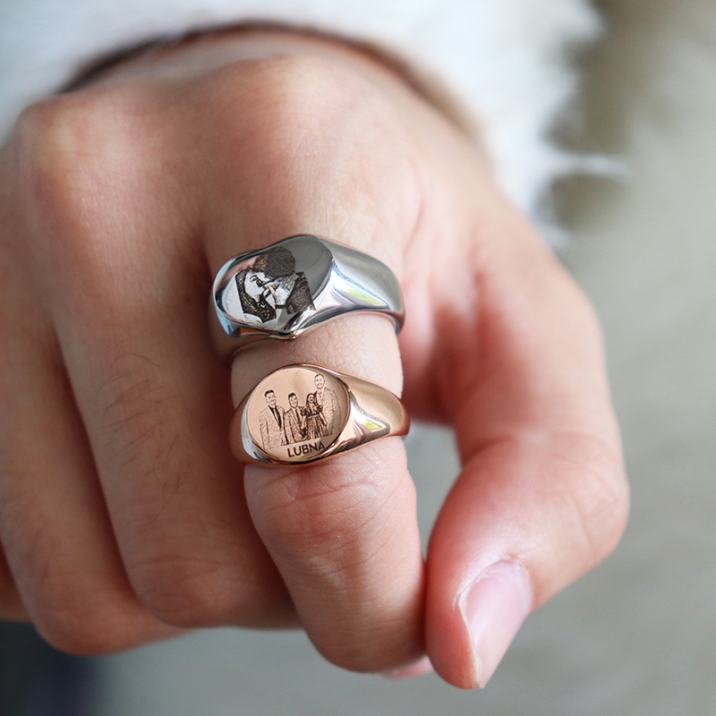 Custom Engraved Picture Logo N - مراجعة Women Accessories Logo وسعره