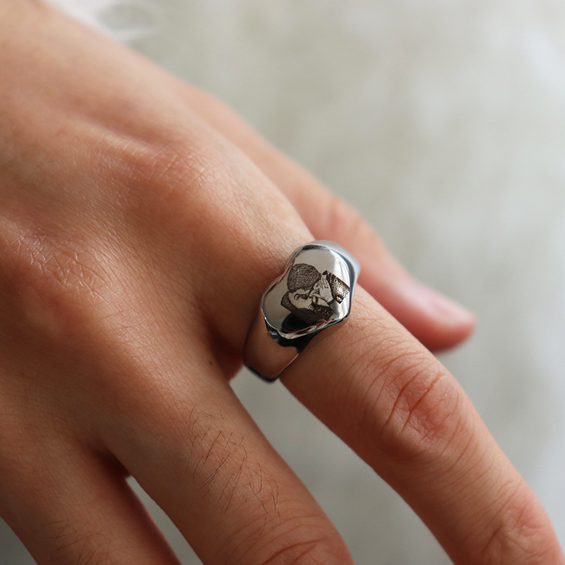 Custom Engraved Picture Logo N - مراجعة Women Accessories Logo وسعره