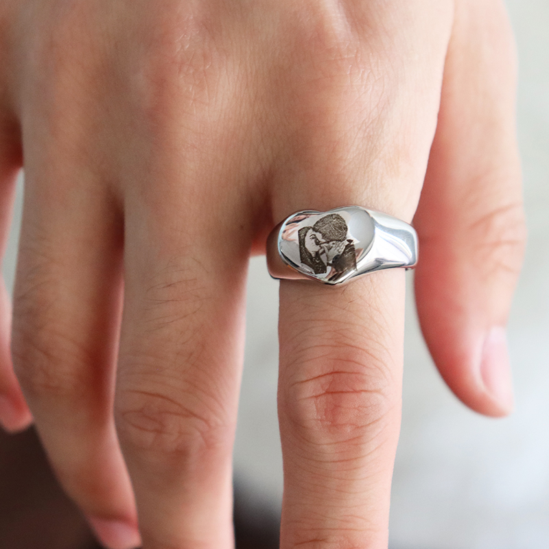 Custom Engraved Picture Logo N - مراجعة Women Accessories Logo وسعره