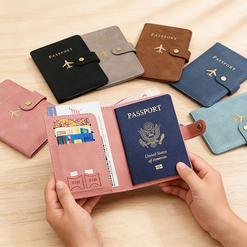Leather Passport Holder Covers - مراجعة Women'S Essential Accessories وسعره
