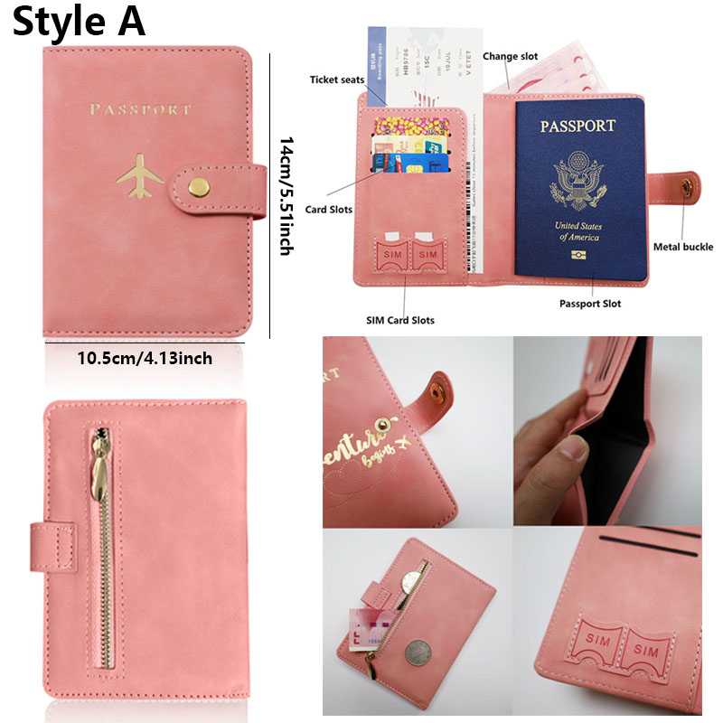 Leather Passport Holder Covers - مراجعة Women'S Essential Accessories وسعره