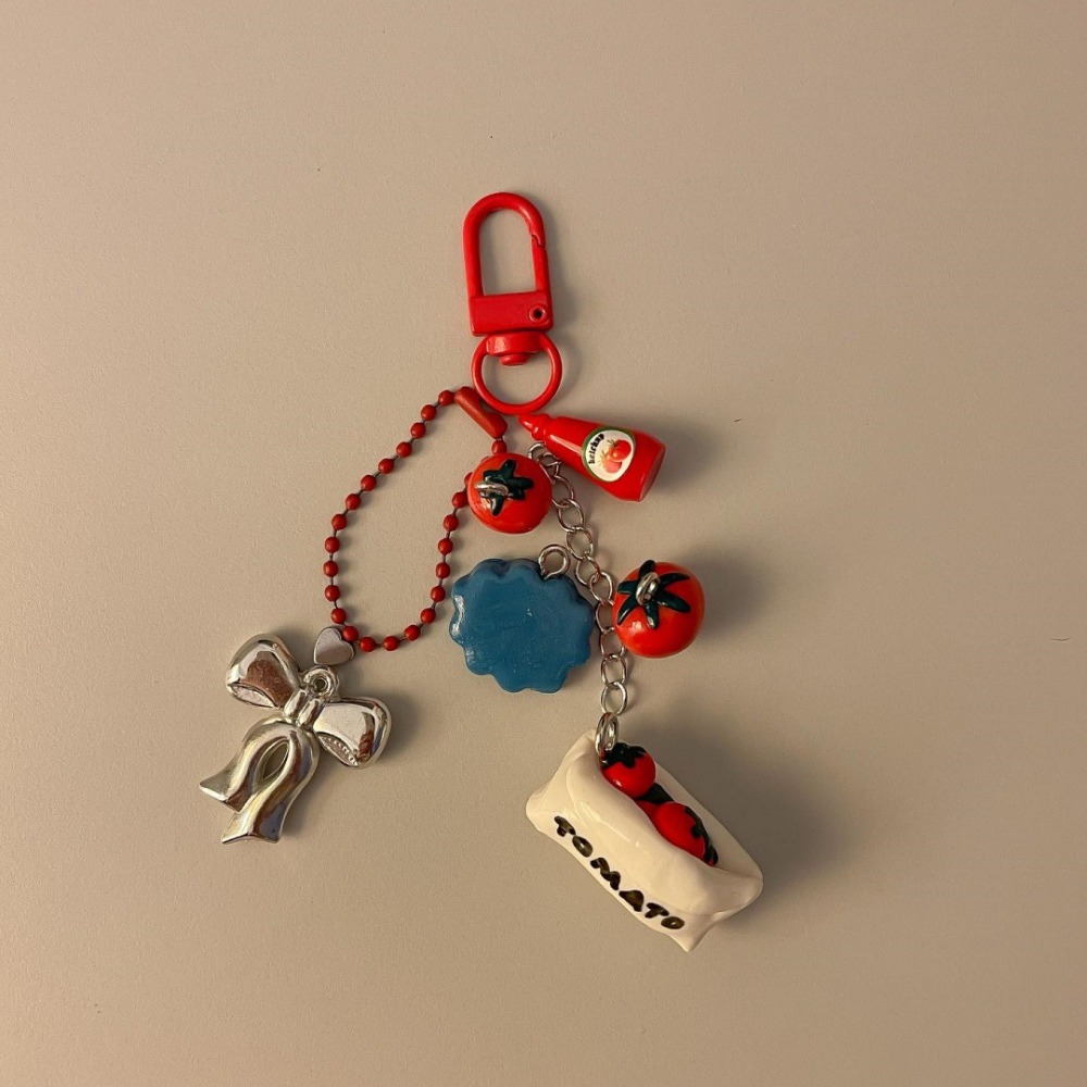 Hot Sale Creative Bow Tomato L - مراجعة Women Accessories Sale وسعره