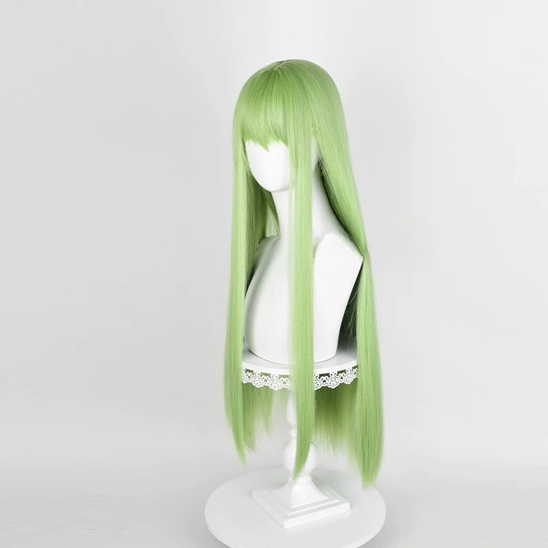 Anime CC Cosplay Green Wig Lon - مراجعة Women'S Accessories List وسعره