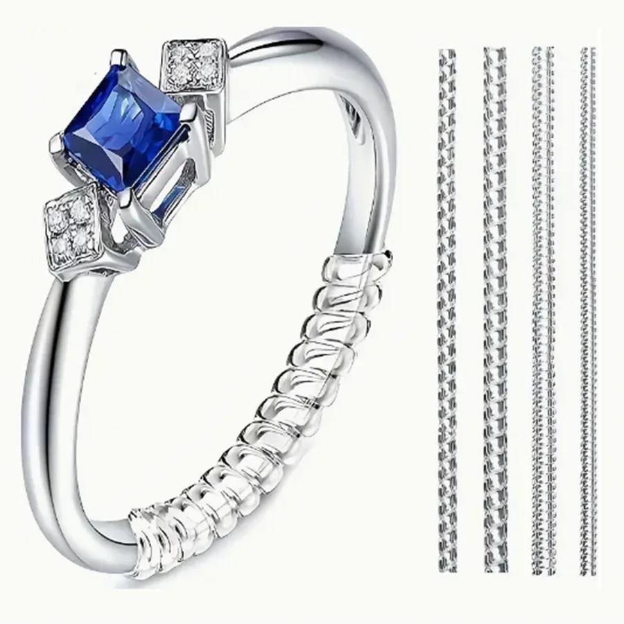 4/8pcs-Ring Size Adjuster-Invi - مراجعة Women'S Accessories Rings وسعره