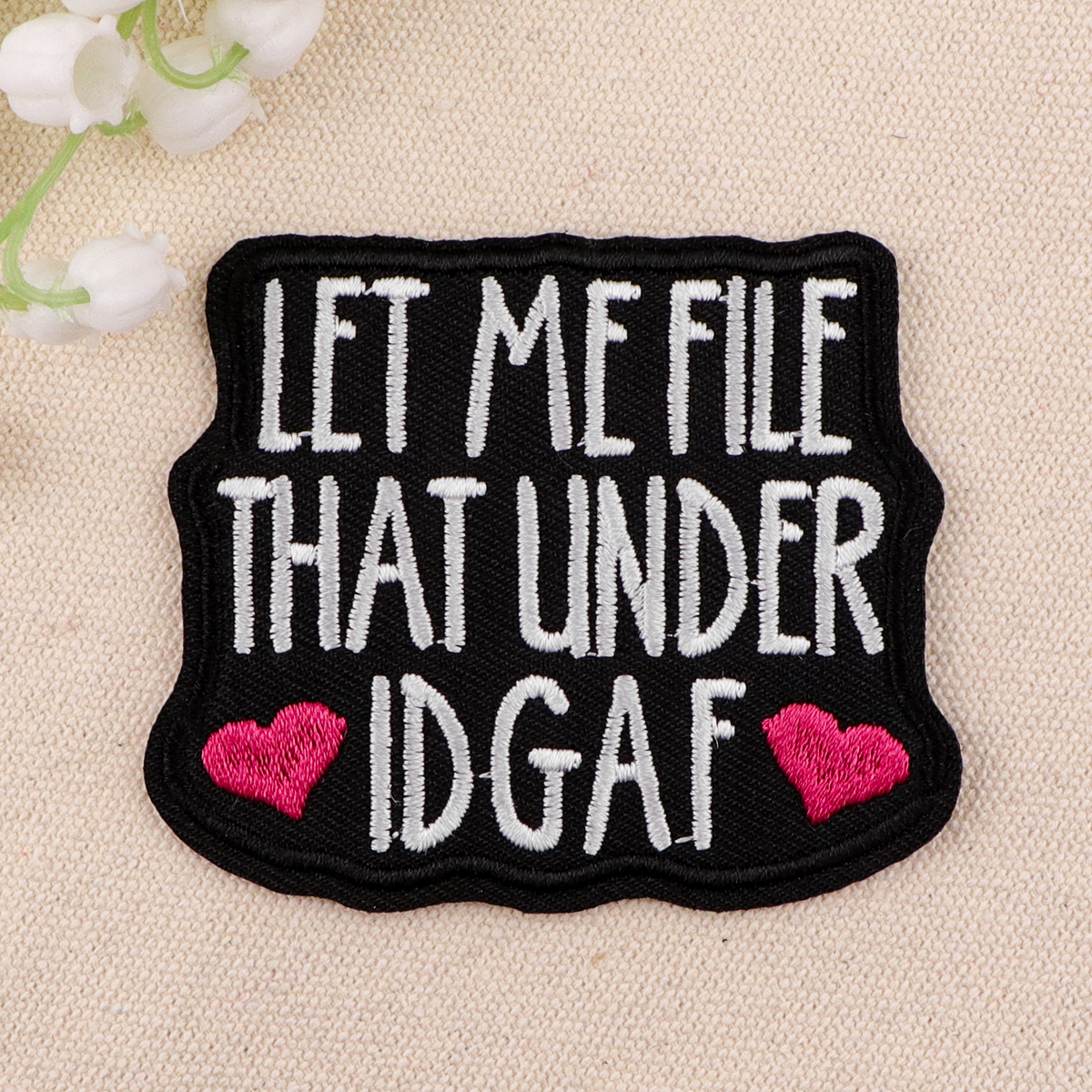 VERY NICE Patches On Clothes A - مراجعة Women Accessories Quotes وسعره