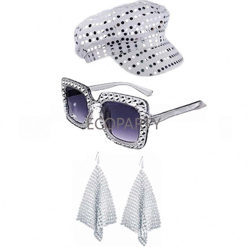 2024 3PCS/5PCS 70s Disco Costu - مراجعة Women'S Accessories In The 80S وسعره