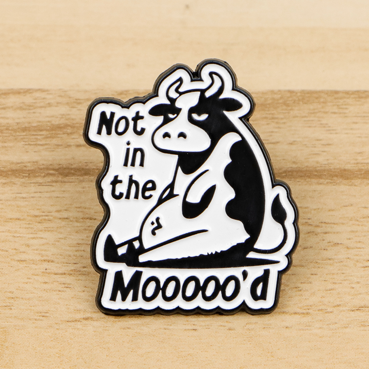 Cute Cow Enamel Pin Quote Badg - مراجعة Women Accessories Quotes وسعره