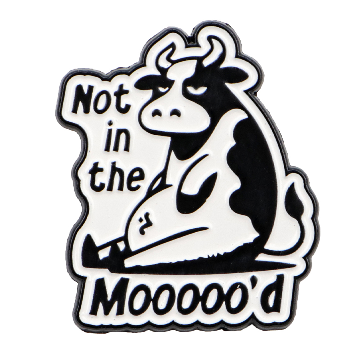 Cute Cow Enamel Pin Quote Badg - مراجعة Women Accessories Quotes وسعره