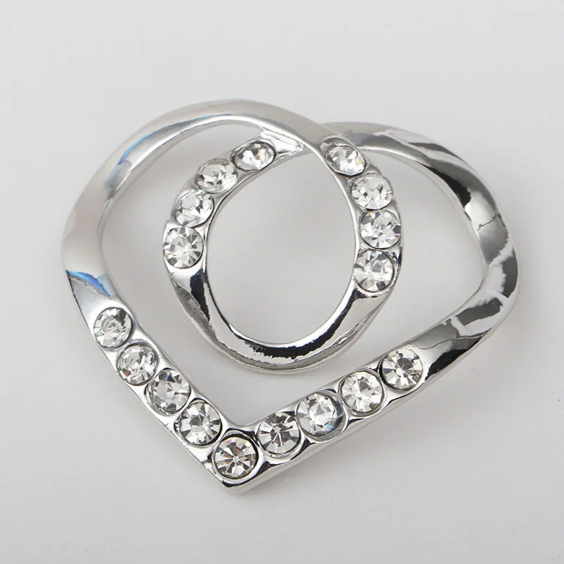 T-shirt Heart Scarf Brooches C - مراجعة Women'S Accessories Rings وسعره