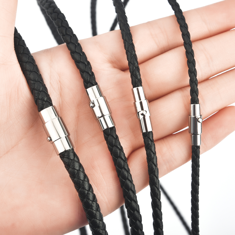 45/50/60cm Leather Necklace Wa - مراجعة Women Accessories Chain وسعره