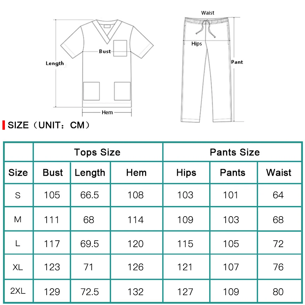 Women Slim Fit Scrubs Top Cust - مراجعة Women Accessories Logo وسعره
