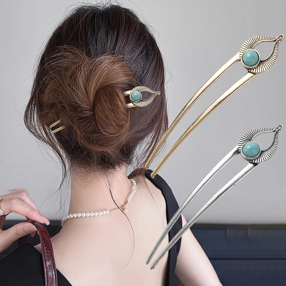 Egypt Turquoise U Shape Hair F - مراجعة Women'S Accessories List وسعره
