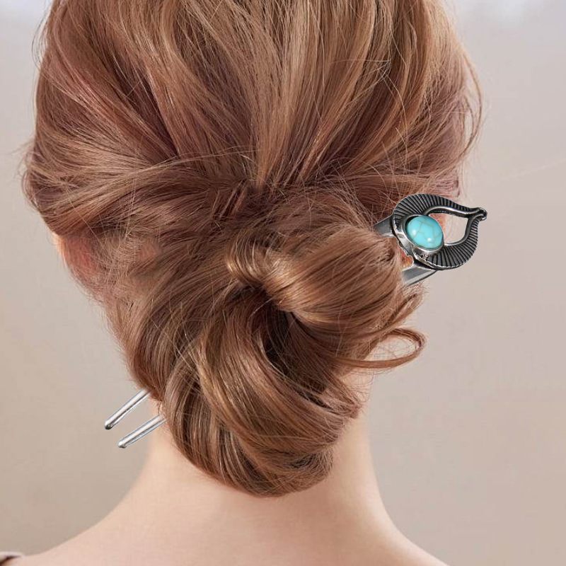 Egypt Turquoise U Shape Hair F - مراجعة Women'S Accessories List وسعره