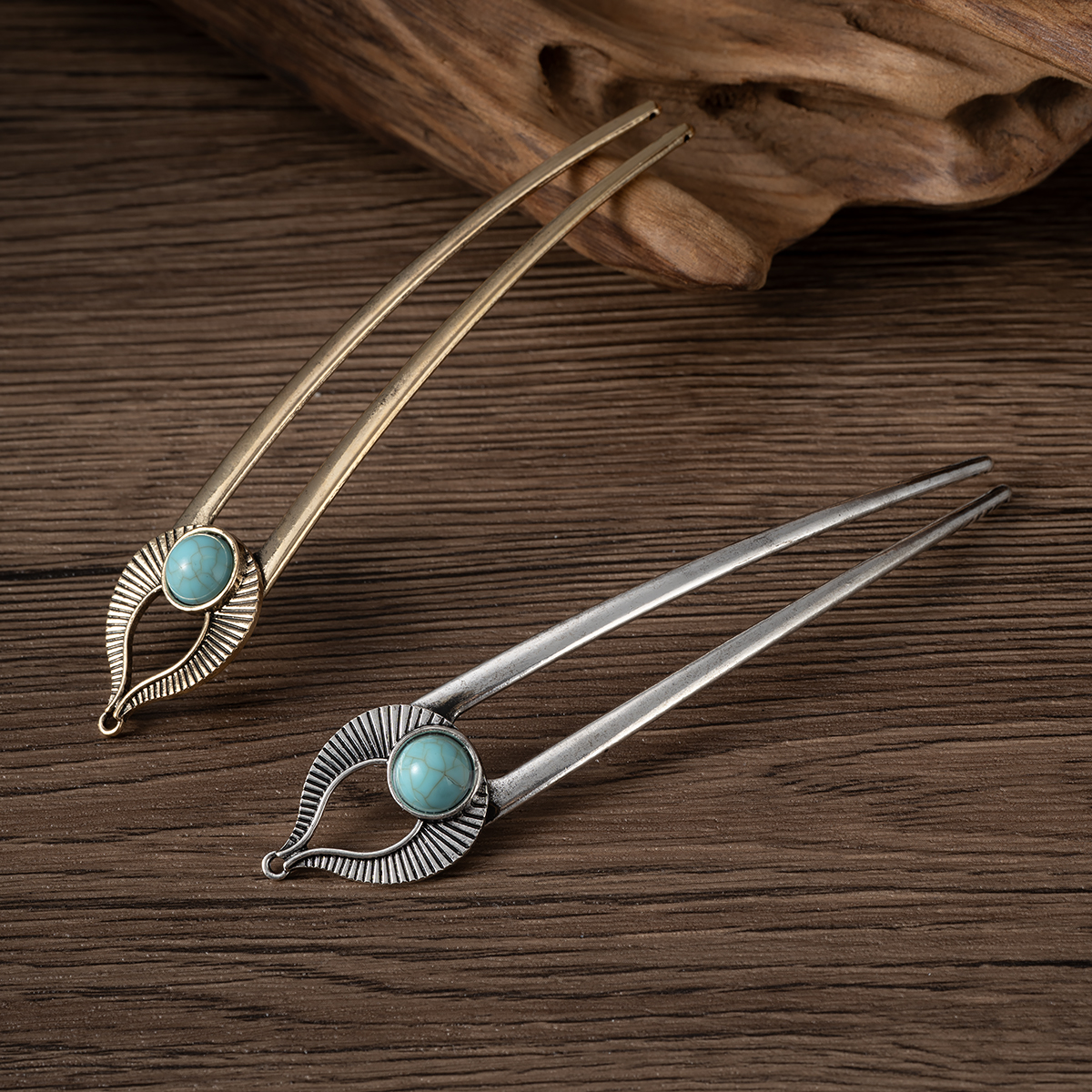 Egypt Turquoise U Shape Hair F - مراجعة Women'S Accessories List وسعره