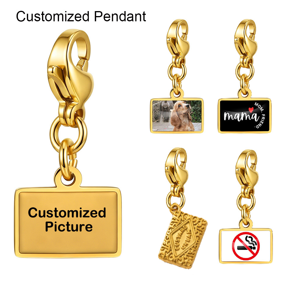 Fashion Square Customized Pend - مراجعة Women Accessories Logo وسعره