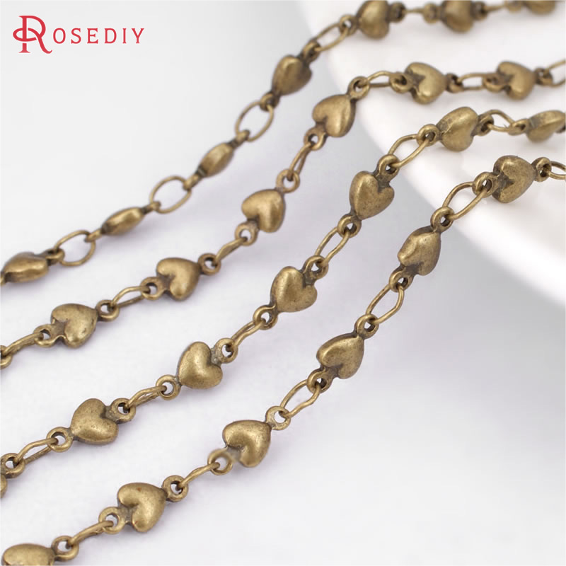 1 Meter Antique Bronze Brass S - مراجعة Women Accessories Chain وسعره