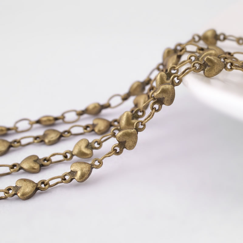 1 Meter Antique Bronze Brass S - مراجعة Women Accessories Chain وسعره