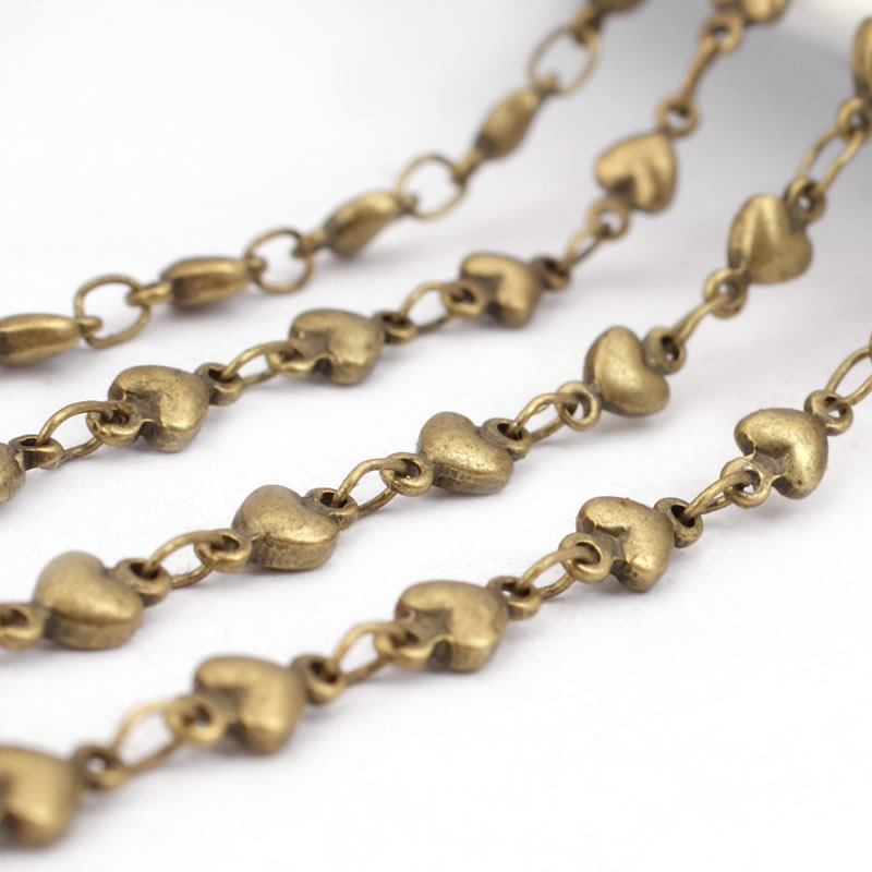 1 Meter Antique Bronze Brass S - مراجعة Women Accessories Chain وسعره