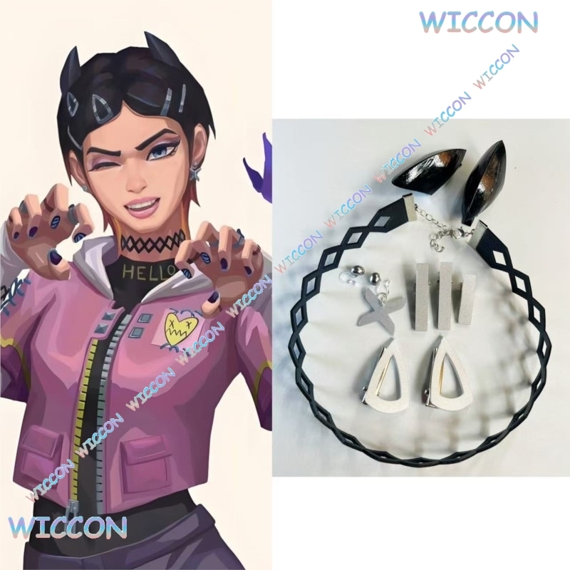 Valorant Clove  Clip Collar Bu - مراجعة Women'S Accessories List وسعره