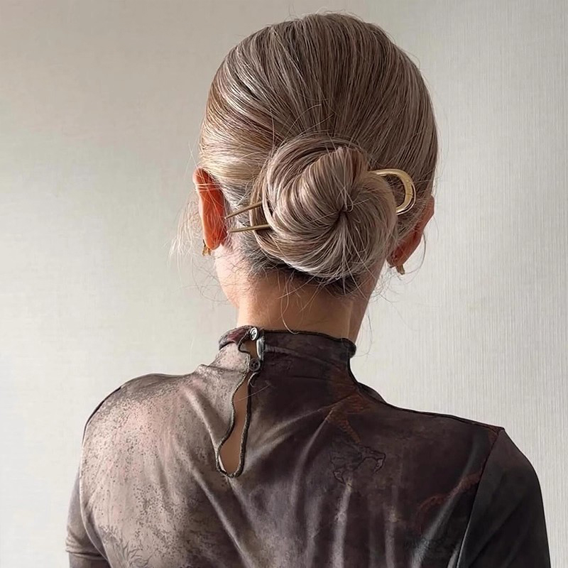 New Simple U Shaped Hair Forks - مراجعة Women'S Accessories List وسعره