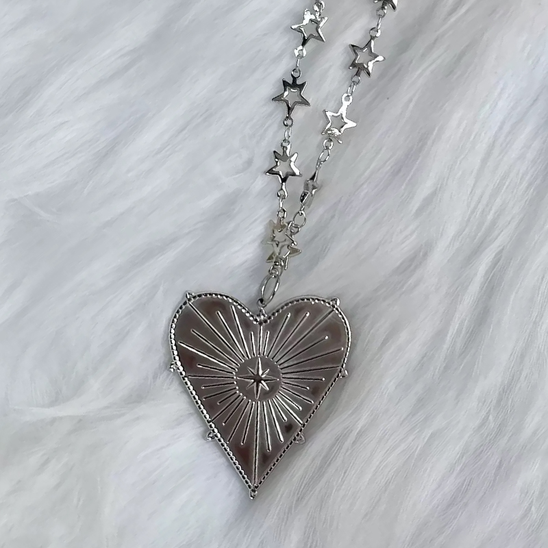 Y2K Jewelry Line Heart Cross P - مراجعة Women'S Accessories In The 90S وسعره