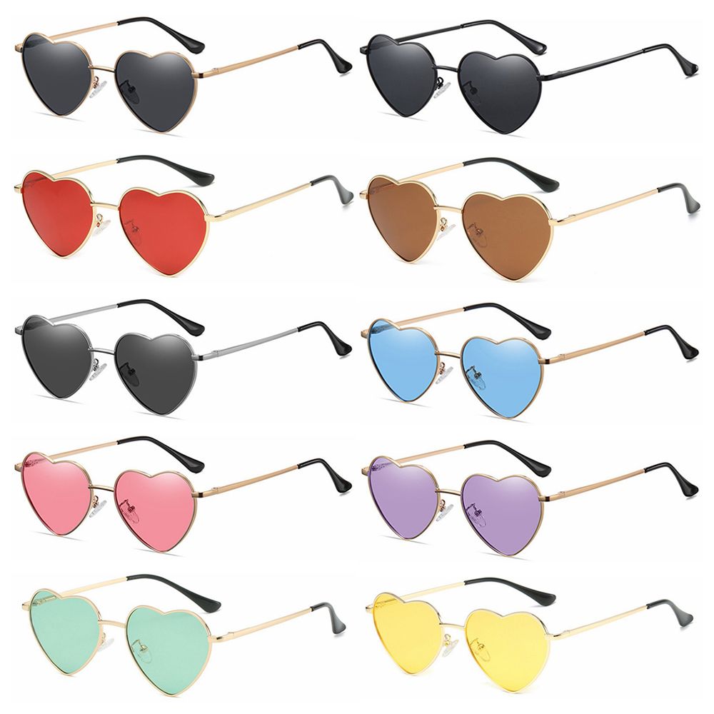 Heart-Shaped Sunglasses Heart  - مراجعة Women'S Accessories In The 90S وسعره