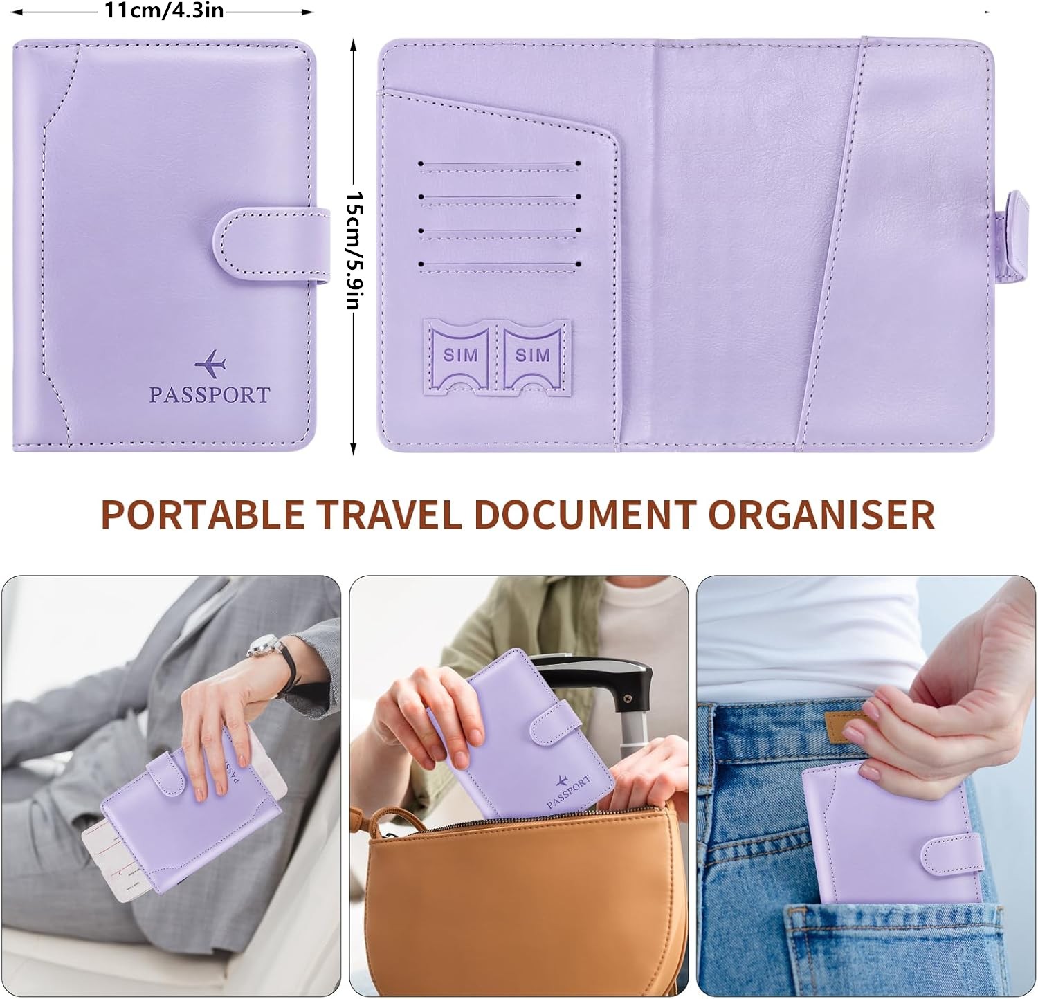 Passport Holder for Travel Cru - مراجعة Women'S Essential Accessories وسعره