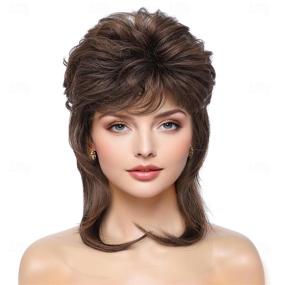 HAIRJOY Synthetic Hair Mullet  - مراجعة Women'S Accessories In The 80S وسعره