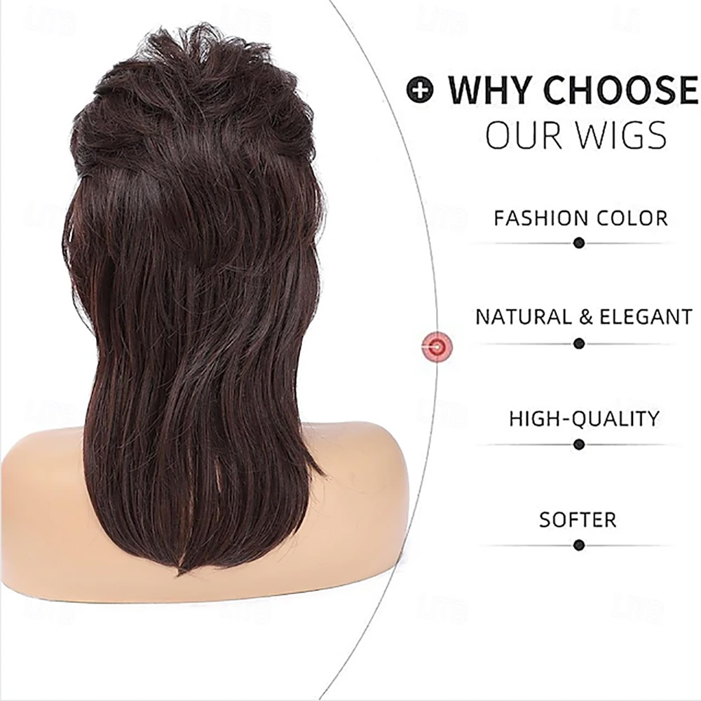 HAIRJOY Synthetic Hair Mullet  - مراجعة Women'S Accessories In The 80S وسعره