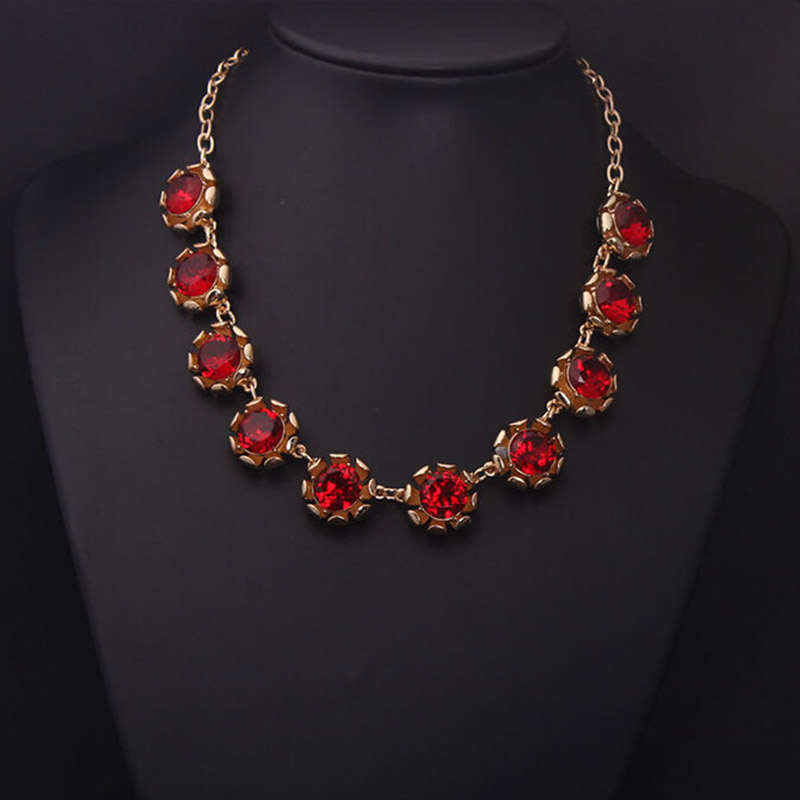 New Luxury Crystal Necklace fo - مراجعة Women Accessories Dubai وسعره